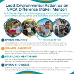 Apply to Be an NRCA Difference Maker Mentor (DMM)!